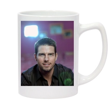 Tom Cruise 14oz White Statesman Mug