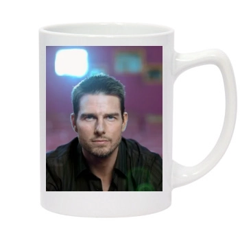 Tom Cruise 14oz White Statesman Mug