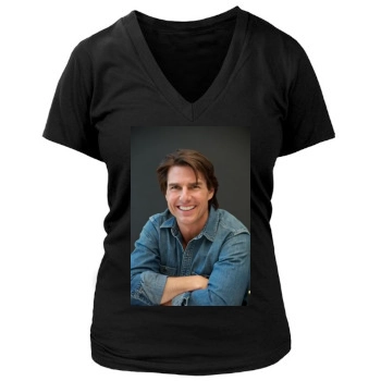 Tom Cruise Women's Deep V-Neck TShirt