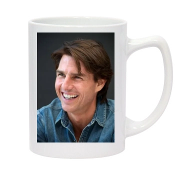 Tom Cruise 14oz White Statesman Mug