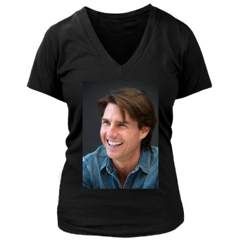 Tom Cruise Women's Deep V-Neck TShirt