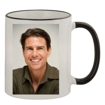 Tom Cruise 11oz Colored Rim & Handle Mug