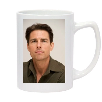 Tom Cruise 14oz White Statesman Mug