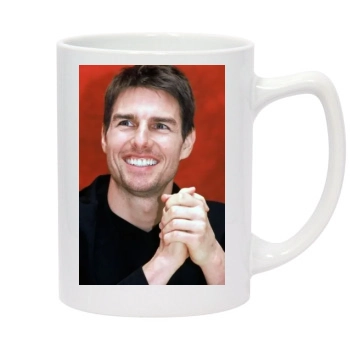 Tom Cruise 14oz White Statesman Mug