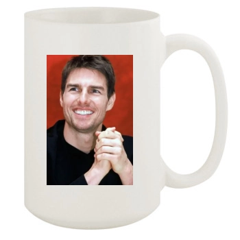 Tom Cruise 15oz White Mug