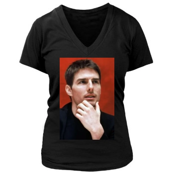 Tom Cruise Women's Deep V-Neck TShirt