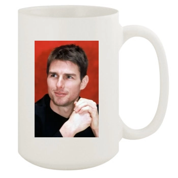 Tom Cruise 15oz White Mug