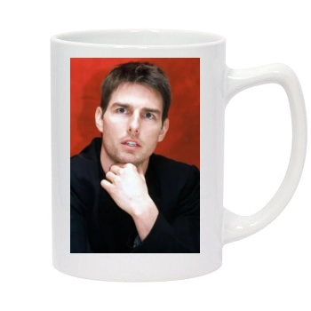 Tom Cruise 14oz White Statesman Mug