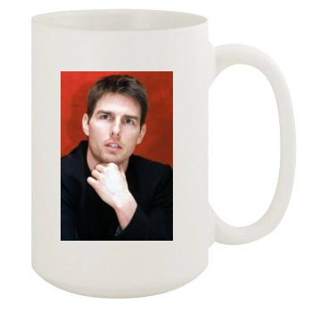 Tom Cruise 15oz White Mug