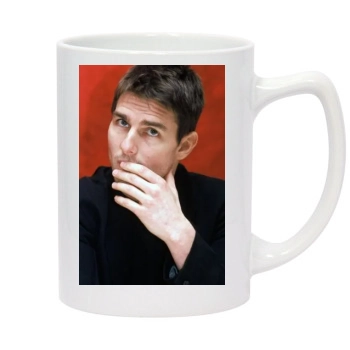 Tom Cruise 14oz White Statesman Mug