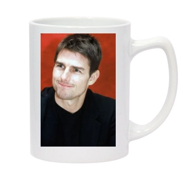 Tom Cruise 14oz White Statesman Mug