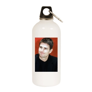 Tom Cruise White Water Bottle With Carabiner