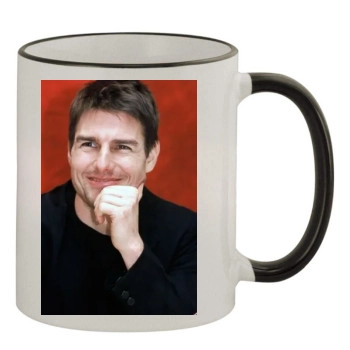 Tom Cruise 11oz Colored Rim & Handle Mug