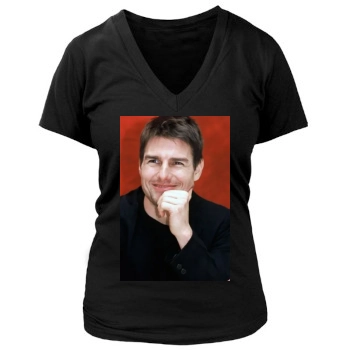 Tom Cruise Women's Deep V-Neck TShirt