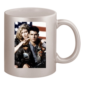 Tom Cruise 11oz Metallic Silver Mug