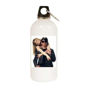 Tom Cruise White Water Bottle With Carabiner