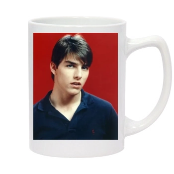 Tom Cruise 14oz White Statesman Mug