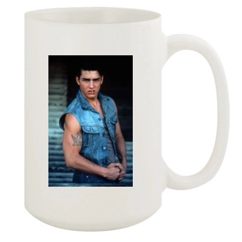 Tom Cruise 15oz White Mug