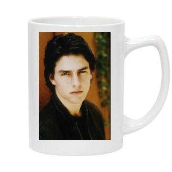 Tom Cruise 14oz White Statesman Mug