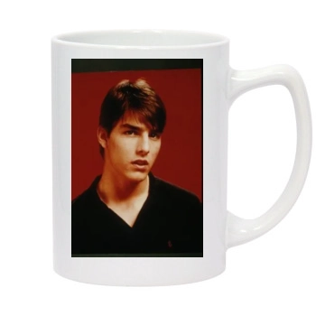 Tom Cruise 14oz White Statesman Mug