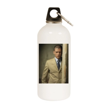 Prison Break White Water Bottle With Carabiner