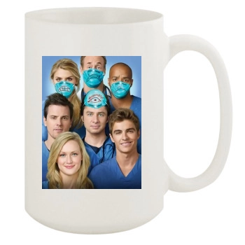 Scrubs 15oz White Mug