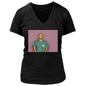 Scrubs Women's Deep V-Neck TShirt