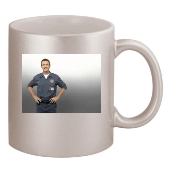 Scrubs 11oz Metallic Silver Mug