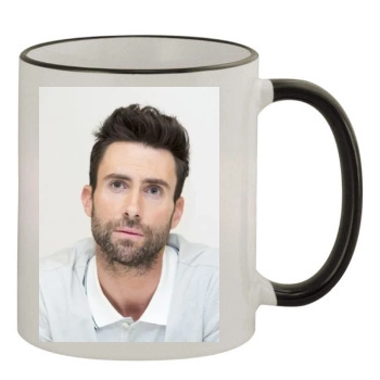 Adam Levine 11oz Colored Rim & Handle Mug