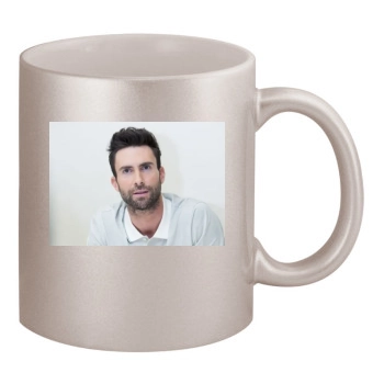 Adam Levine 11oz Metallic Silver Mug