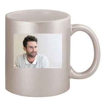 Adam Levine 11oz Metallic Silver Mug