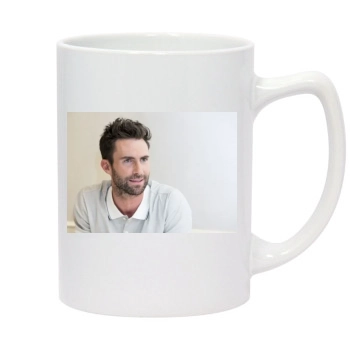 Adam Levine 14oz White Statesman Mug