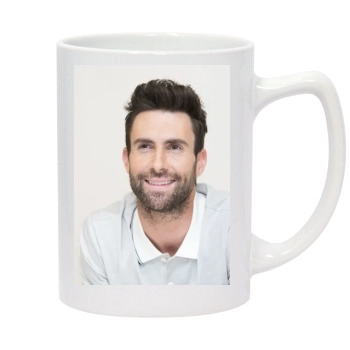 Adam Levine 14oz White Statesman Mug