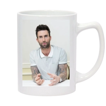 Adam Levine 14oz White Statesman Mug