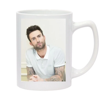 Adam Levine 14oz White Statesman Mug