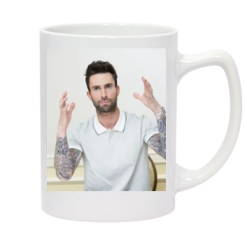 Adam Levine 14oz White Statesman Mug