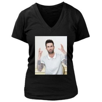 Adam Levine Women's Deep V-Neck TShirt