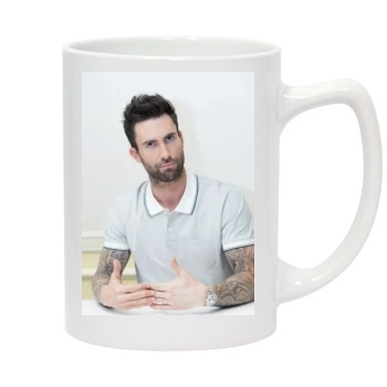 Adam Levine 14oz White Statesman Mug