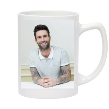 Adam Levine 14oz White Statesman Mug