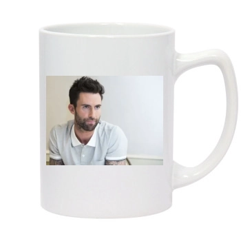 Adam Levine 14oz White Statesman Mug