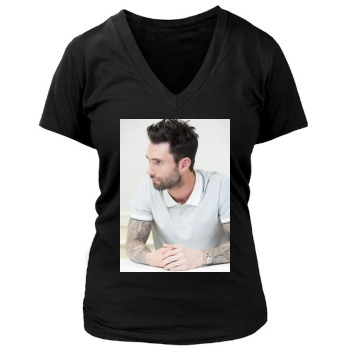 Adam Levine Women's Deep V-Neck TShirt