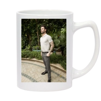 Adam Levine 14oz White Statesman Mug