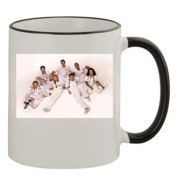 Scrubs 11oz Colored Rim & Handle Mug