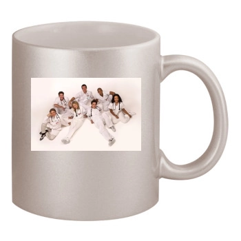 Scrubs 11oz Metallic Silver Mug