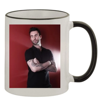 Adam Levine 11oz Colored Rim & Handle Mug