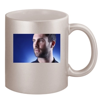 Adam Levine 11oz Metallic Silver Mug