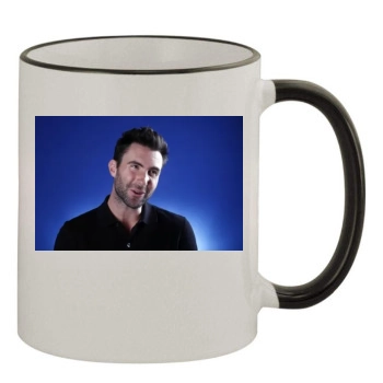 Adam Levine 11oz Colored Rim & Handle Mug