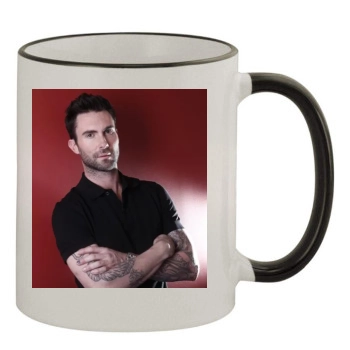 Adam Levine 11oz Colored Rim & Handle Mug