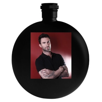 Adam Levine Round Flask