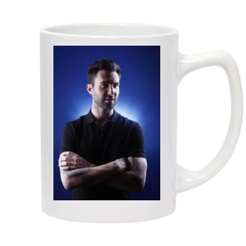 Adam Levine 14oz White Statesman Mug